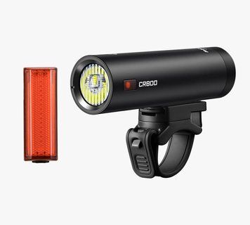 Комплект світла Ravemen LS16 : CR800 + TR20 (800 + 20 lm, 2600 + 200 mAh) 6970232530931 фото