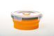 Контейнер TRAMP складаний силіконовий з кришкою защіпкою orange 800мл TRC-087 TRC-087-orange фото 1