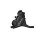 Каліпер гідравл диск гальм Shimano передній BR-U6030, CUES, FLAT MOUNT, колодка B05S полімер. EBRU6030F6RX фото 1