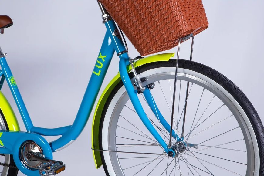 Велосипед ST 26" Dorozhnik LUX Velosteel рама-17" блакитний 2025 OPS-D-26-290 фото