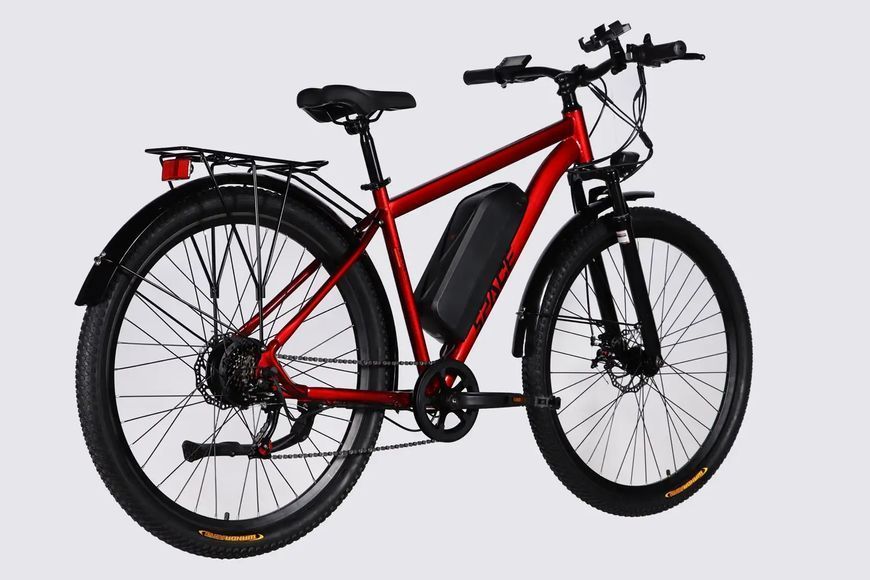 Велосипед з електроприводом 29" ST SPACE SIRIUS DD FR рама-19" 48B 15.6А*г 500Вт червоний YS 9018 2026 ELB-SP-29-002 фото
