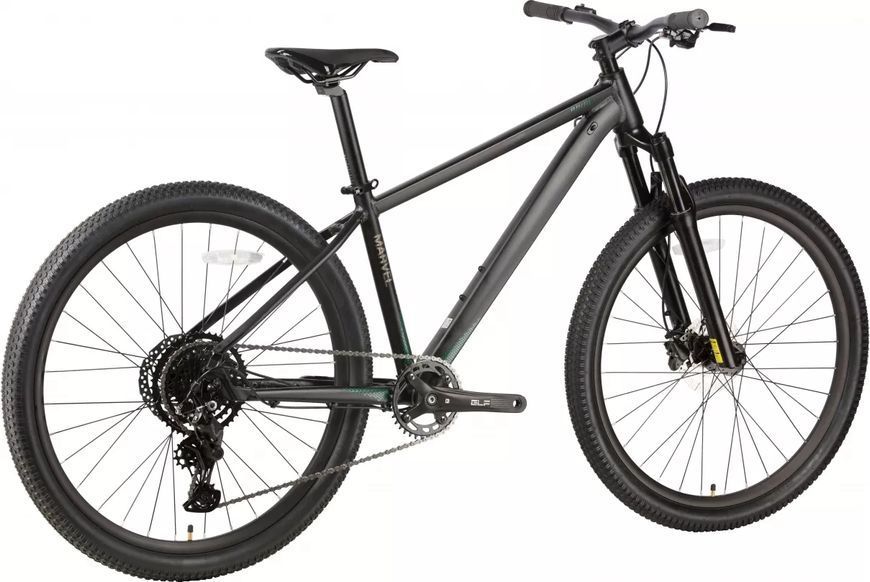 Велосипед 27,5" Pride MARVEL 7.3 рама - S 2026 чорний SKE-28-31 фото