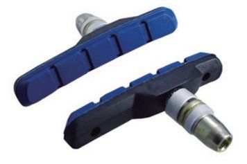 Гальмівні колодки Alligator VB-610 72 мм для V-Brake чорно-сині VB-610-BB-DIY фото