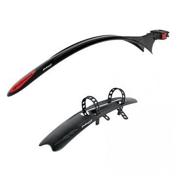 Комплект крил POLISPORT Michigan 28" (розмір: переднє: 390х45-60мм; заднє: 540х42мм) City/ROAD чорни 8622500001 фото