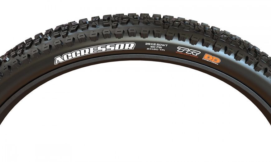 Покришка MAXXIS AGGRESSOR 27.5X2.50WT TPI-60 Foldable EXO/TR ETB85984000 фото