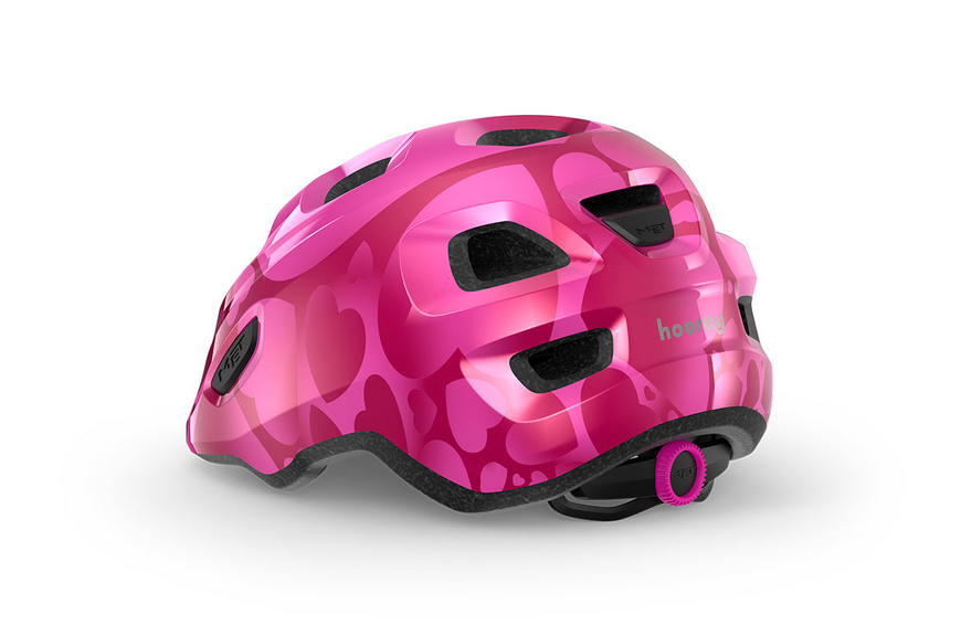 Шолом MET HOORAY CE PINK HEARTS | GLOSSY XS (46-52) 3HM 144 CE00 XS PH1 фото