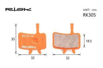 Колодки гальмiвнi полуметал пiд дисковi гальма RISK RK305-S Пiдходить пiд дисковi гальма AVID BB7?Juicy3/5/7 BRS-030 фото