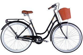 Велосипед ST 28" Dorozhnik RETRO PH рама-19" чорний 2026 OPS-D-28-554 фото