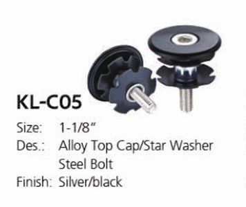 Кришка рульової колонки 1-1/8" з якорем Kenli KL-C05 HSP-005 фото