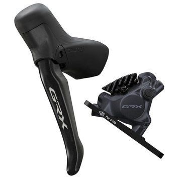 Гальмо гідравл диск Shimano RS717 GRX, переднє(ліва ручка, каліпер, гідроліния 1000мм) IRS7174DLF6SC100 фото
