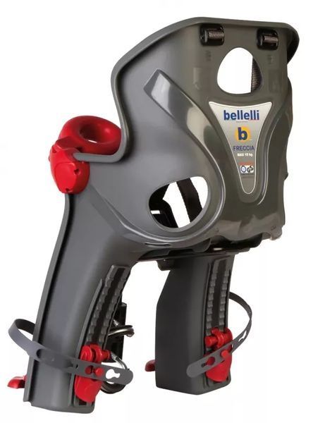 Сидіння переднє Bellelli Freccia B-fix до 15кг, темно-сіра SAD-36-96 фото