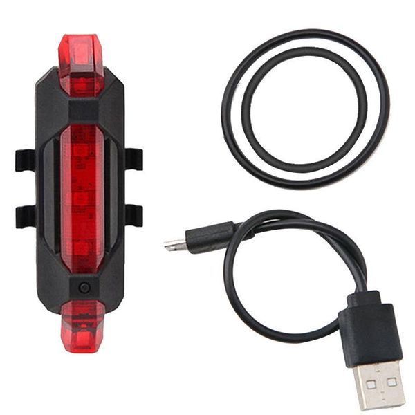 Блималка задня червона LED AG-11 usb v2264 фото