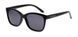 Окуляри дитячі Relax Frigo чорні глянцеві, лінза smoke (Polarized TAC 1,1 mm), кат. 3