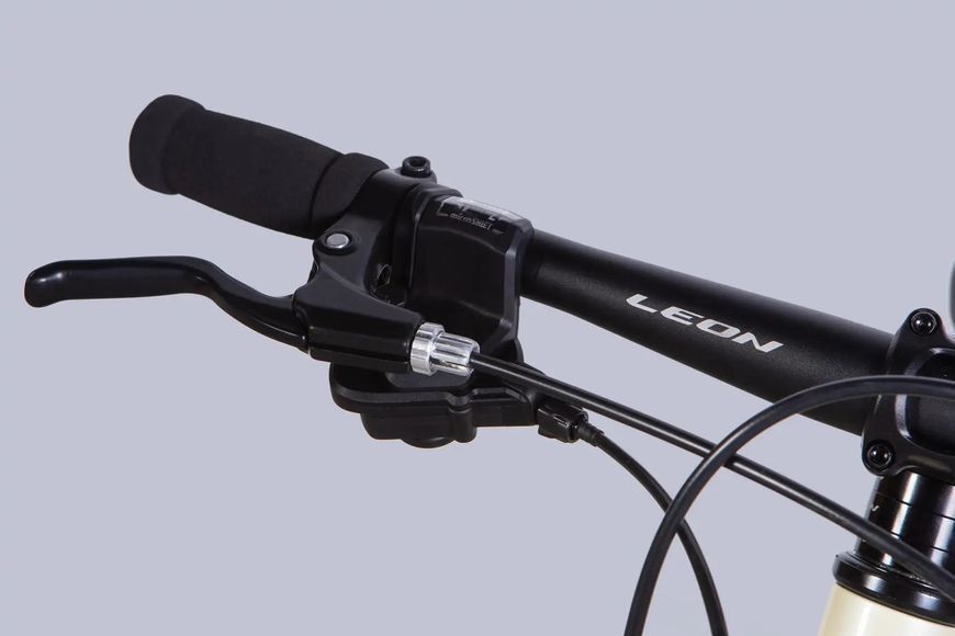 Велосипед AL 20" Leon GO 7 speed Vbr CS рама-10" бежевий з рожевим 2025 OPS-LN-20-022 фото