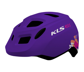 Шолом дитячий KLS Zigzag 022 S (50-55cм) фіолетовий 8585053820413 фото