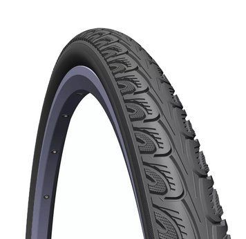Покришка 24x1 3/8 (37-540) Rubena HOOK V69 Classic, чорна, для колісних крісел TIR-24-33 фото
