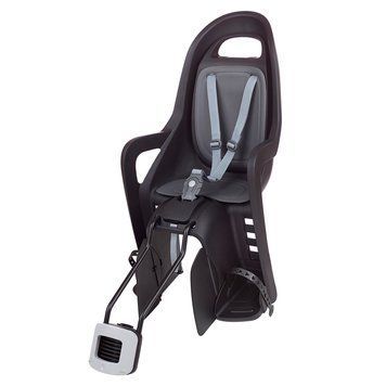 Дитяче крісло заднє POLISPORT Groovy Maxi FF 29" на підсідельну трубу, 26"-29", 9-22 кг, чорне 8406000011 фото