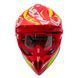 Шолом, закритий крос/ендуро М 57-58 АТV Forsage Rider 033 червоний глянець з дашком + окуляри 136-293 фото 2