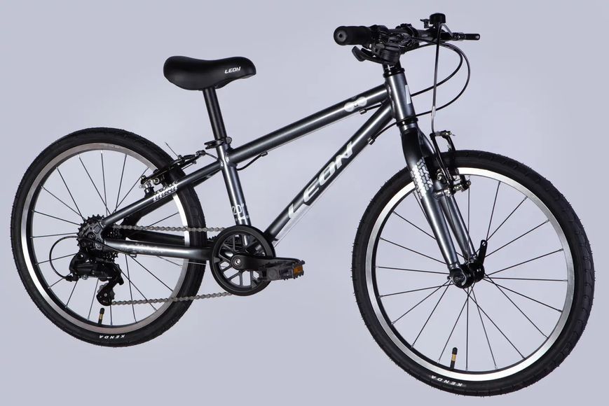 Велосипед AL 20" Leon GO 7 speed Vbr CS рама-10" сірий 2025 OPS-LN-20-023 фото