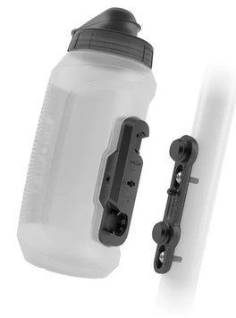 Фляга з конектором та базою FIDLOCK TWIST bottle 750мл., прозорий / білий 4251207403699 фото