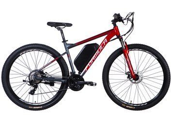 Велосипед з електроприводом 29" AL Formula eF-1 DD CS рама-18,5" 48B 17.5А*г 500Вт червоно-сріблястий 2026 ELB-FR-29-251 фото
