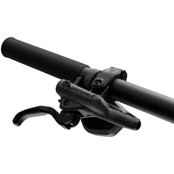 Гальмо гідравл. дискове Shimano M6220 DEORE заднє (ліва ручка, 4-поршн. каліпер BR-M6120, J-kit гідроліния 1700мм) EM62201JRRXRA170 фото