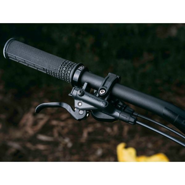Гальмо гідравл. дискове Shimano M6220 DEORE заднє (ліва ручка, 4-поршн. каліпер BR-M6120, J-kit гідроліния 1700мм) EM62201JRRXRA170 фото