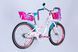 Велосипед ST 20" Formula Kid FLOWER PREMIUM BH рама-10" білий з рожевим та бірюзовим 2026 OPS-FRK-20-244 фото 3