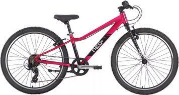 Велосипед 24" Apollo NEO 7s girls Chrome Pink SKE-49-17 фото