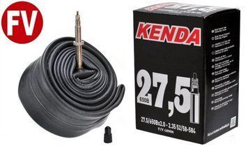 Камера 27.5" x 1.9"-2.125" (47/57 x 584) Kenda F/V 48mm TUB-21-33 фото
