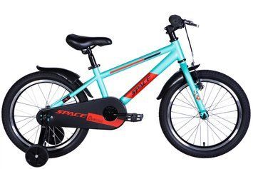 Велосипед ST 18" SPACE KID GEON BH рама-10" бірюзово-червоний 2024 крила OPS-SK-18-005 фото