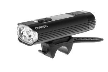 Велосипедна фара ONRIDE Rouse 30 (1000 lm, 4800 mAh, Type-C), Power Bank, інд. заряду, алюмінієва 6931620284 фото