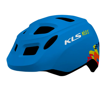 Шолом дитячий KLS Zigzag 022 синій S (50-55 cм) 8585053820352 фото