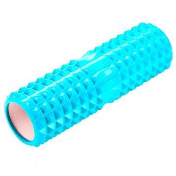 Масажний валик SPINE SNS 45 см блакитний EVAYY4-45-blue-X 11093 фото