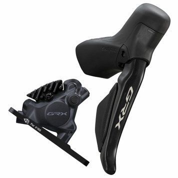 Гальмо гідравл диск Shimano RS715 GRX, заднє (права ручка 12шв, каліпер, гідроліния 1700мм) IRX7153DRRDSC170A фото