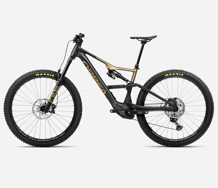Велосипед ORBEA RISE LT H10 630W L Diamond Black-Splash Olive Green (Matt), опція: комп'ютер SC-EN600 S33507ST-C фото