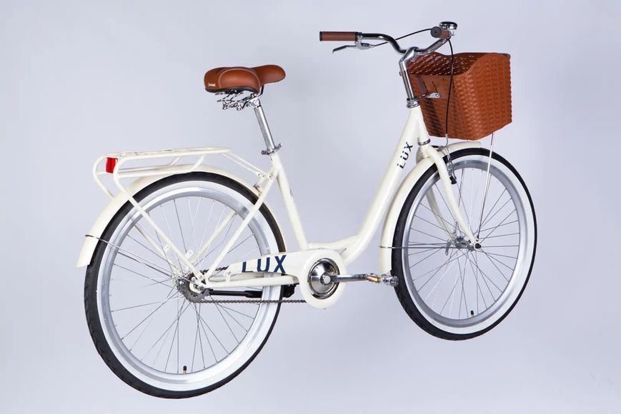 Велосипед ST 26" Dorozhnik LUX Velosteel рама-17" слонова кістка 2026 OPS-D-26-365 фото