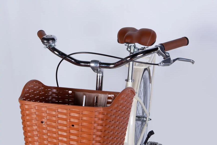 Велосипед ST 26" Dorozhnik LUX Velosteel рама-17" слонова кістка 2026 OPS-D-26-365 фото