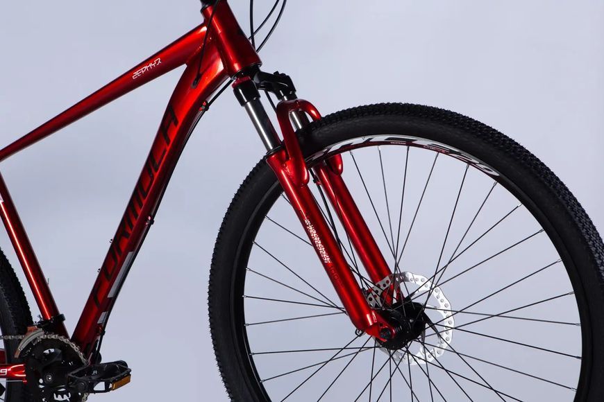 Велосипед AL 29" Formula ZEPHYR 2.0 DD CS рама-19" червоний 2025 OPS-FR-29-364 фото