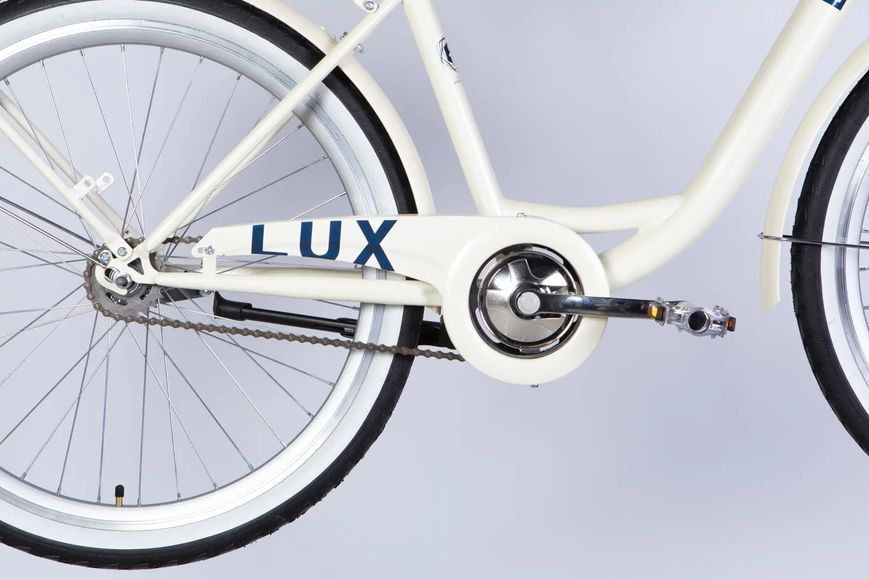 Велосипед ST 26" Dorozhnik LUX Velosteel рама-17" слонова кістка 2026 OPS-D-26-365 фото