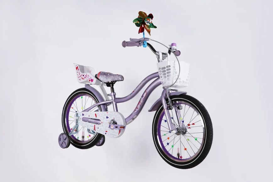 Велосипед ST 18" Formula Kid ALICIA BH рама-9" бузковий 2026 OPS-FRK-18-176 фото