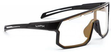 Окуляри LYNX Bismarck PH B 0-3, matt black/#1 smoke photochromic with gold revo Bismarck PH B фото