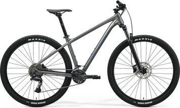 Велосипед MERIDA BIG.NINE 300 IV1 L,SILK GUNMETAL GREY(BLUE) A62511A 01498 фото