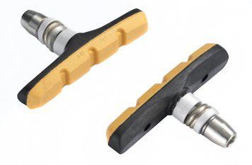 Гальмівні колодки Alligator VB-620 70 мм для V-Brake чорно-жовтий VB-620-1-DIY фото