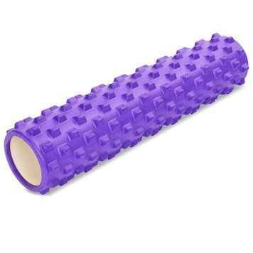 Ролер для йоги SP-Sport Grid Rumble Roller FI-6280 61см фіолетовий 2161012002975 фото
