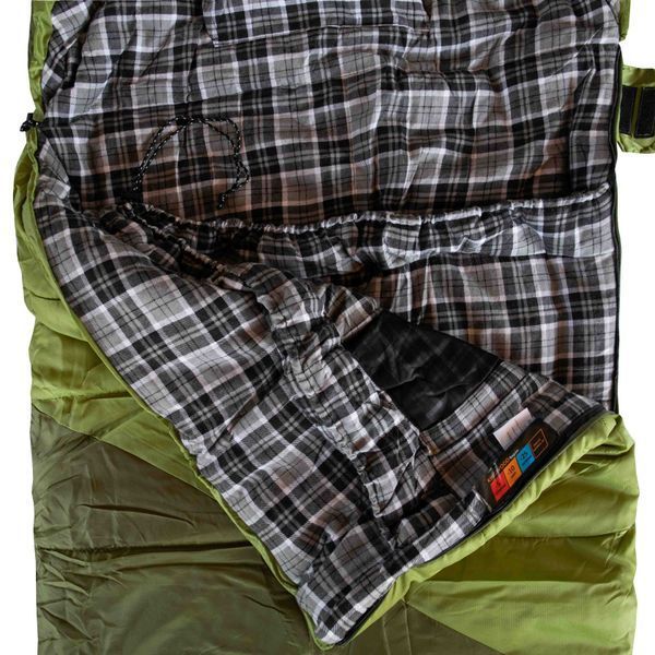 Спальний мішок Tramp Kingwood Long ковдра лівий dark-olive/grey 230/100 UTRS-053L UTRS-053L-L фото