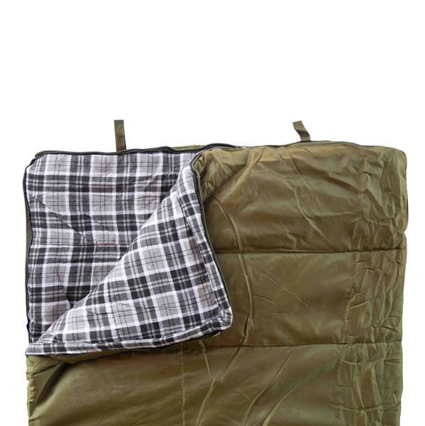 Спальний мішок Tramp Kingwood Long ковдра лівий dark-olive/grey 230/100 UTRS-053L UTRS-053L-L фото