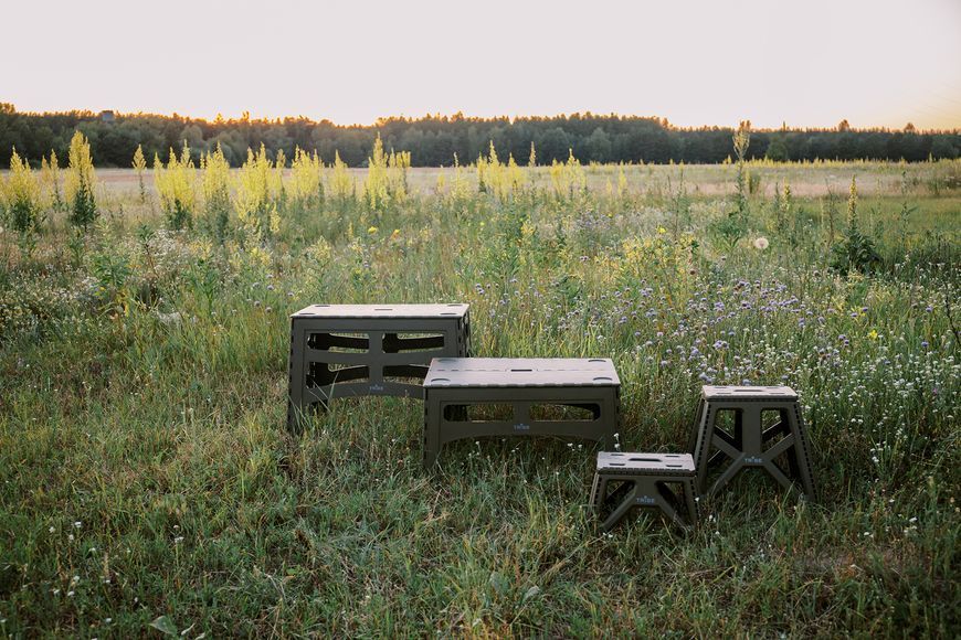 Стіл Tribe Camp Table Low пластиковий T-EF-0003-olive T-EF-0003-olive фото