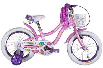 Велосипед AL 16" Formula Kid CREAM BH рама-8,5" бузковий 2026 OPS-FRK-16-251 фото