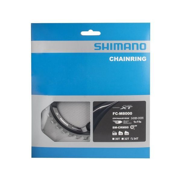 Зірка шатунів Shimano FC-M8000-1 DEORE XT SM-CRM80, 30зуб. 11-швидк ISMCRM80A0 фото